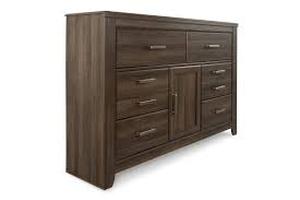 lot 59940 image: Ashley Furniture Juararo Rustic Dresser in Dark Brown - Retail - $660.52