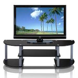 lot 59947 image: Furinno Turn-S-Tube TV entertainment center