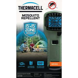 lot 60693 image: Thermacell MR300 Mosquito Repeller  Olive  12-Hour Protection