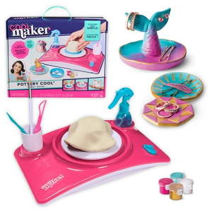 lot 60741 image: Cool Maker  Pottery Studio  Air-Dry Clay Pottery Wheel Sculpting & Craft Kit  Arts and Crafts Kids Toys for Ages 8 and up (Packaging May Vary)