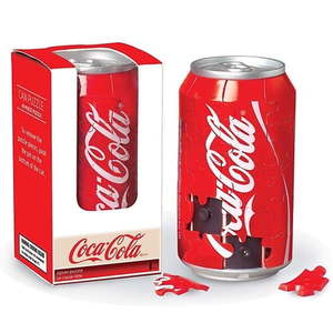lot 60744 image: Springbok Coca-Cola Can 3-D Puzzle