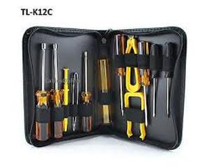 lot 60707 image: CablesOnline 12-piece Computer Tech Service Repair Tool Kit