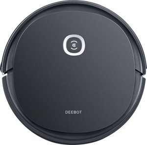ECOVACS Robotics - DEEBOT OZMO U2 Robotic Vacuum & Mop - Black - Retail - $94.99