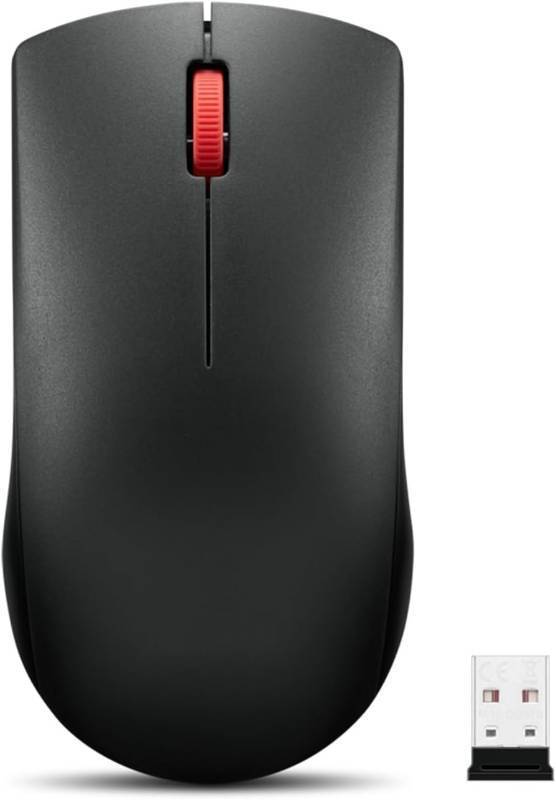 lot 9288 image: Lenovo Wireless Mouse (WL150) - 2.4G Nano USB-A Ambidextrous Ergonomic Mouse   3-Million Clicks, 1,000 DPI   Portable Compact Cordless Design - Computer & Laptop Accessories