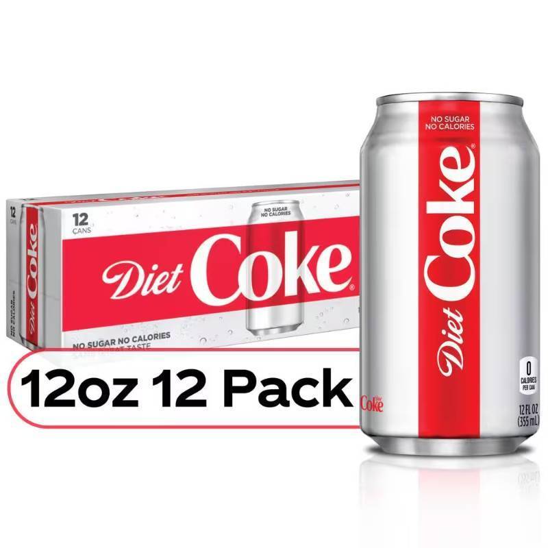 lot 9359 image: 12 fl. oz. Diet Coke Fridge Pack Cans (12-Pack)