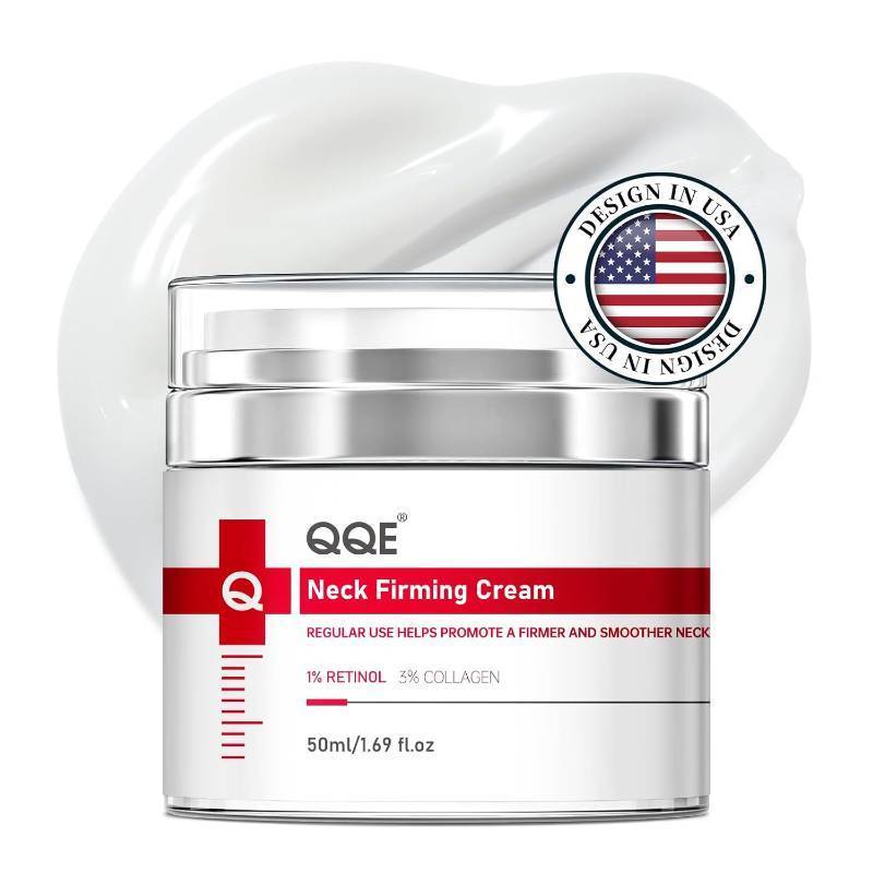 lot 9767 image: Neck Firming Cream with Retinol, Collagen & Hyaluronic Acid, Instant Lift & Tightening, Anti-Aging & Wrinkle Cream for Women & Man, Hydrating and Nourishing Tighten and Lift Neck Cream - 1.69Fl Oz