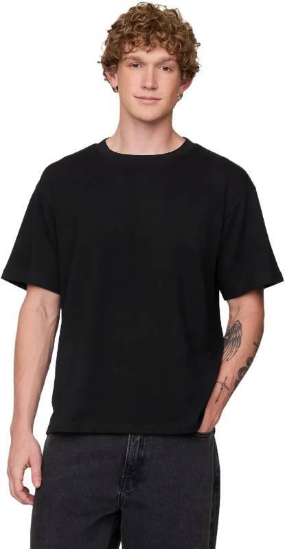 lot 9811 image: Gap Mens Worldwide Novelty Logo Tee Size Small Black