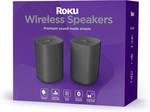 Roku Wireless Speakers (for Roku Smart Audio or Roku TV) (Renewed) - Retail: $124.44