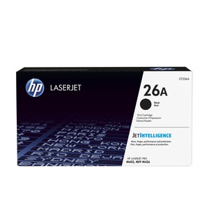 lot 15507 image: HP 26A Black Original LaserJet Toner Cartridge  3 100 pages  CF226A