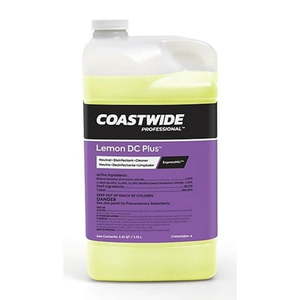 lot 15519 image: Coastwide Professional Disinfectant Lemon DC Plus Concentrate for ExpressMix, 2Pack, 3.25L - CW0453EM-A