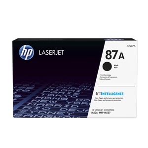 lot 15543 image: HP 87A Black Original LaserJet Toner Cartridge, CF287A