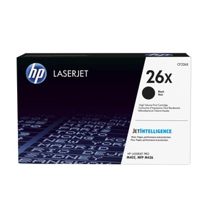 lot 15547 image: HP 26X High Yield Black Original LaserJet Toner Cartridge, CF226X