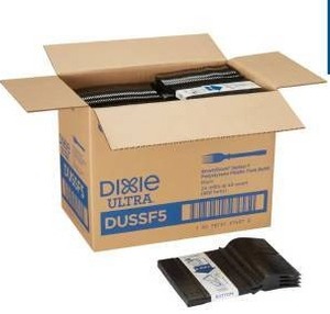 lot 15573 image: Dixie Ultra SmartStock Series-T Fork PS Black Medium Weight Refill 960Pack