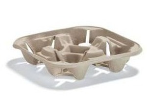 lot 15576 image: 4 Cup Carrier Bulk Pack, 150 Count