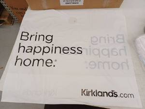 lot 15591 image: Unverified Amount of Kirklands Large Plastic Bags