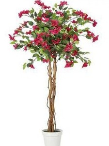 lot 15614 image: 4 ft. Artificial Bougainvillea Tree