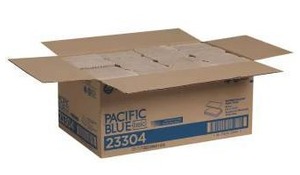 lot 15619 image: Pacific Blue Basic Multifold Paper Towel, 16 Packs, 23304
