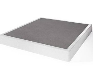 lot 15621 image: HOMZENE 5 in. H Full Size Box Spring with Cover