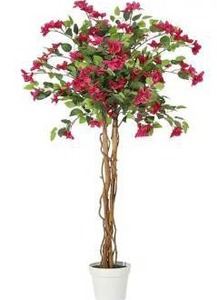 lot 15622 image: 4 ft. Artificial Bougainvillea Tree