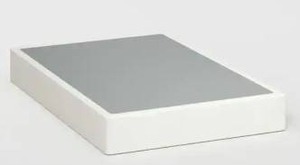 lot 15624 image: Comasach 9 in. High King Size Box Spring With Cover