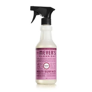 lot 3002 image: Lot of 3 Mrs. Meyers Clean Day Peony Scented Multi-Surface Everyday Cleaner - 16 fl oz