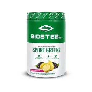 lot 3024 image: BioSteel Sports Greens Superfood - Acai Lemonade - 10.8oz BB MAR 2024