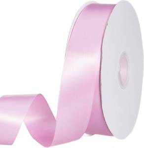lot 3088 image: YASEO Lilac Ribbon, Solid Color Double Faced Polyester Satin Ribbon - 1 12 Inch Wide, 100 Yards Long, Perfect for Wedding, Gift Wrapping, Sewing, and Other Craft Supplies