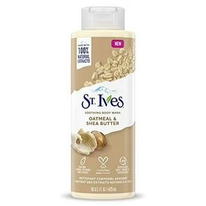 lot 3095 image: St. Ives Nourish & Soothe Oatmeal & Shea Butter Body Wash - 16 oz