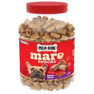 lot 3154 image: Milk-Bone MaroSnacks Bacon Flavor Dog Treats - 40oz BB NOV 26