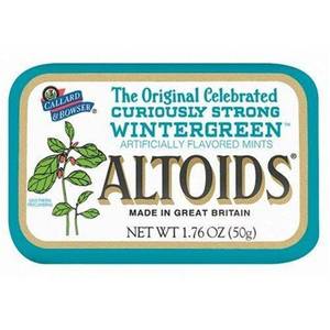 lot 3173 image: Altoids Wintergreen Curiously Strong Mints 1.76 oz (Pack of 10) BB DEC 25