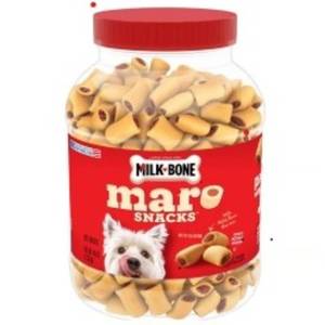 lot 3219 image: JM Smuckers MilkBone Treats For Dogs 40 oz 8.1 in. BB SEPT 25