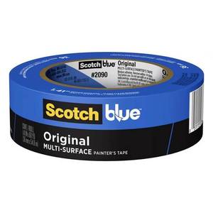 lot 3222 image: Lot of 4, ScotchBlue 1.41 in. W X 60 yd L Blue Medium Strength Original Painters Tape
