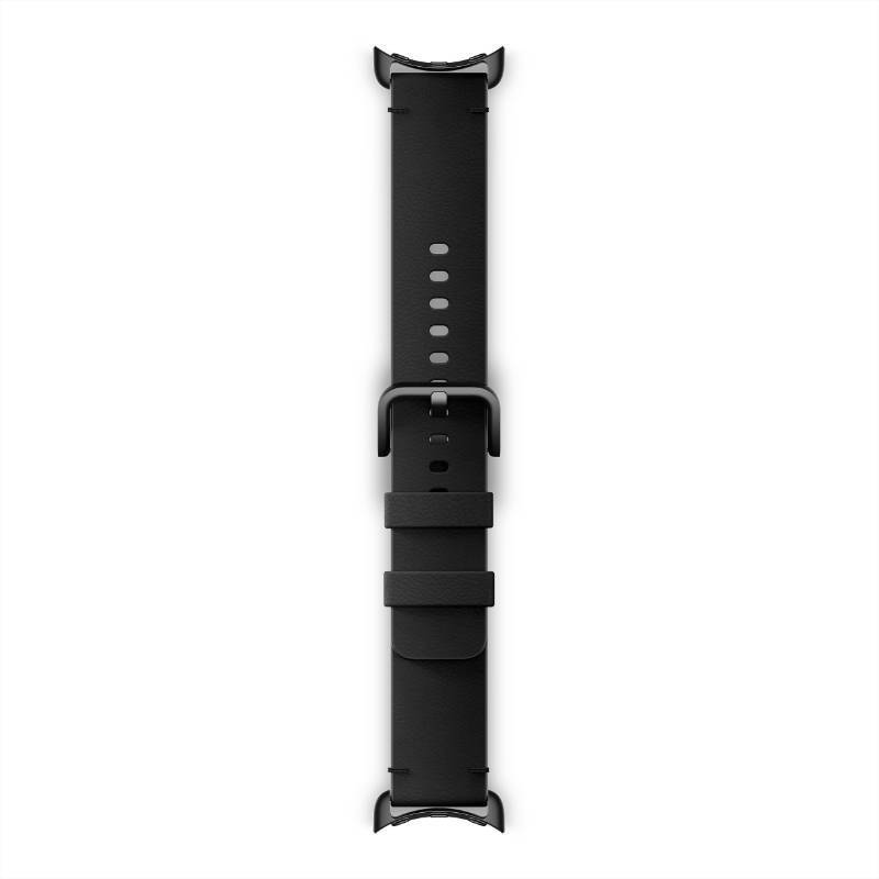 lot 3324 image: Google Pixel Watch Crafted Leather Band - Obsidian - Large - Retail $80