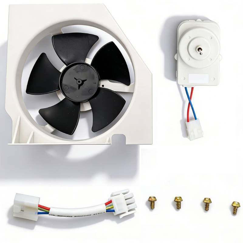 lot 3451 image: 5303918774 Condenser Fan Motor Fit for Kenmore Frigidaire Crosley Refrigerators FRS6KR5JSB0 FRT17G5CSBC FRT18IL6DWP Replace 240334001 240397101 240525401 241681101 - Retail $48