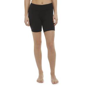 lot 4656 image: Jockey Womens Cotton Stretch 7 Bike Shorts Deep Black Large  - Retail $15