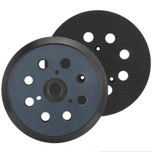 lot 4683 image: Gnellkoor Sander Pads Replacement for Dewalt, 2 Pack 5 8 Hole Hook and Loop Orbital Sander Pads Compatible with DeWalt DW420 DW421 DW422 DW423 DW426 D26451 D26453 Random Orbital Sanders - Retail $13