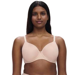 lot 4688 image: Chantelle Womens Comfort Chic Back Smoothing T-Shirt Bra Rose 34F - Retail $84