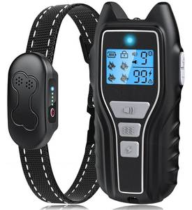 lot 57895 image: Dog Shock Collar with Remote Control - Rechargeable Dog Training Collar, IPX7 Waterproof E Collar for Dogs with 4 Safe Modes Flashlight Beep Vibration Shock Ideal for All Dog Sizes (8-150lbs) - Retail $21