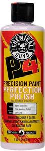 lot 57951 image: Chemical Guys P4 Precision Paint Perfection Polish - Scratch Remover & Swirl Remover for Cars, Trucks, Motorcycles, & SUVs, Fixes Paint Imperfections & Towel Marks, Restores Gloss & Clarity, 16 oz - Retail $20