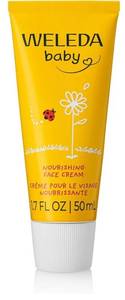 lot 57963 image: Weleda Baby Calendula Nourishing Face Cream, 1.7 Fluid Ounce, Plant Rich Moisturizer with Calendula and Lanolin - Retail $13