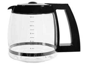lot 57983 image: 12-Cup Replacement Glass Coffee Carafe for Cuisinart Coffee Maker Models DCC-1200, DCC-1100BK, DCC-2650, CHW-12, CHW-12P1, DGB-550BK, DGB-550BK1, DGB-625BC, DGB-700BC, and SS-12  Part# DCC-1200PRC - Retail $24