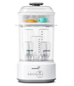 Bottle Sterilizer and Dryer, Compact Electric Steam Baby Bottle Sterilizer (Esterilizador de Biberones), Bottle Sanitizer for Baby Bottles, Pacifiers, Pump Parts - Retail: $60