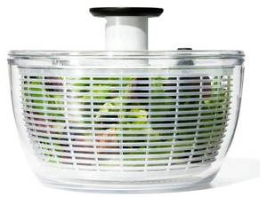 lot 19509 image: OXO Good Grips Salad Spinner with Strainer - Retail $25