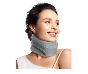 lot 19537 image: Cervical Neck Support Brace with Soft Foam sz M - Retail $15