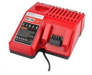 lot 24028 image: Replacement Charger for MK12 & for MK18 Multi-Volatge Rapid Charger for 48-59-1812 MK 12 Volt and 18 Volt XC Battery 48-11-2420 48-11-1815 48-11-1840 48-11-1841 48-11-1850 - Retail $23