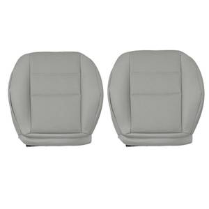 lot 25340 image: Priprilod Leather Drive Passenger Side Bottom Replacement Seat Cover Gray Compatible with Mercedes Benz C300 C350  GLK250 GLK280 GLK300 GLK350 2008 2009 2010 2011 2012 2013 2014 - Retail $100