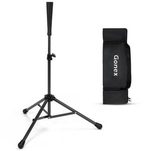 lot 25375 image: Gonex Baseball Tee Softball Tee Practice Hitting Batting Tripod Stand Rubber Tee Collapsible Portable with Carrying Bag - Retail $30