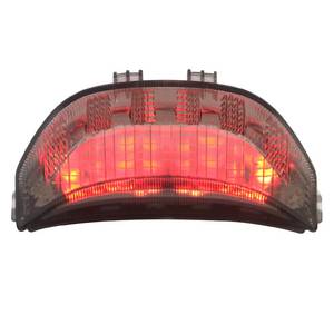lot 25385 image: wabklove Motorcycle Taillight - Integrated LED Tail Brake Turn Signal Light - Compatible with Honda CBR600RR 2003-2006 CBR1000RR 2004-2007 (Smoke) - Retail $26