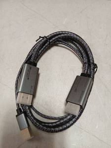 lot 27857 image: 4K HDMI Cable with Braided Jacket - Retail $8