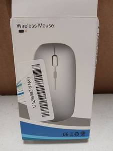 lot 27859 image: Wireless Computer Mouse with USB Receiver and Charging Cable - Retail $8